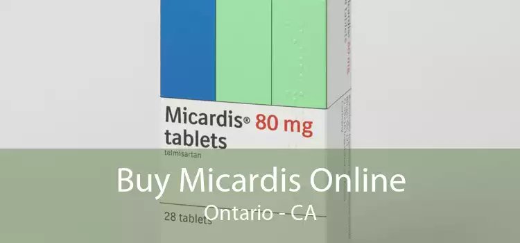 Buy Micardis Online Ontario - CA