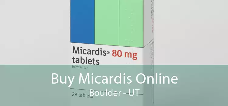 Buy Micardis Online Boulder - UT