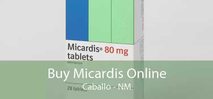 Buy Micardis Online Caballo - NM