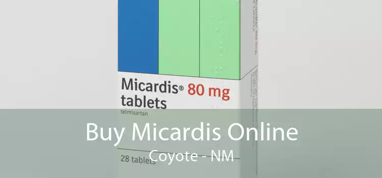 Buy Micardis Online Coyote - NM